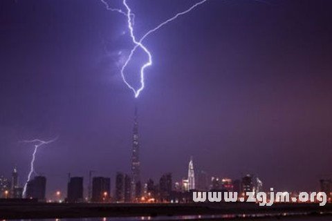 梦见打雷 雷声